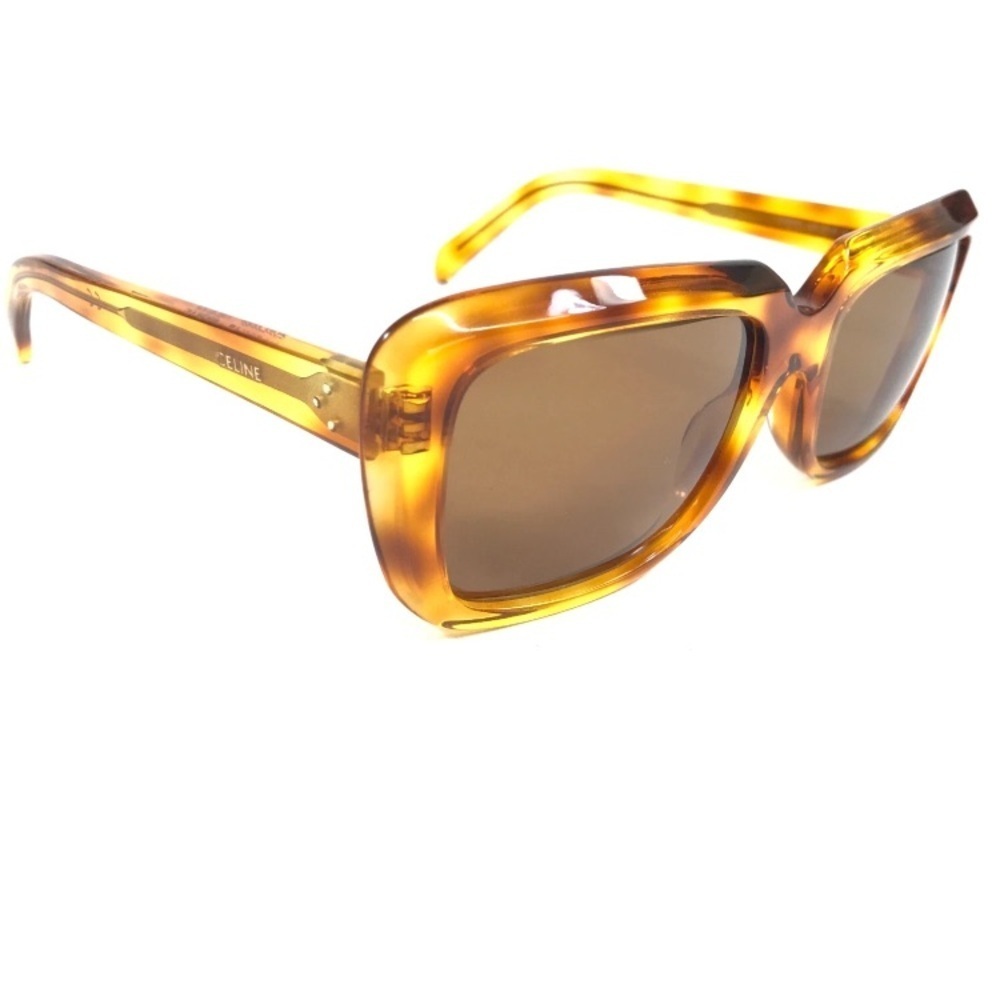 Celine CL400911 53E Sunglasses Tortoise Shell Light Brown - Picture 2 of 12